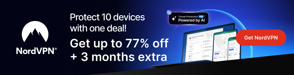 NordVPN banner
